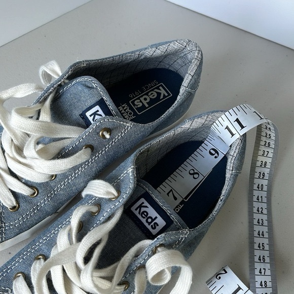 Keds Denim Canvas Sneakers Dream Foam Insole Size US 6 - Picture 14 of 16